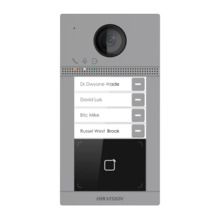 HIKVISION DS-KV8413-WME1 Videoportero IP WiFi 4 apartamentos - Cámara 2 Mpx | Audio bidireccional - Apertura con tarjeta MF | 2