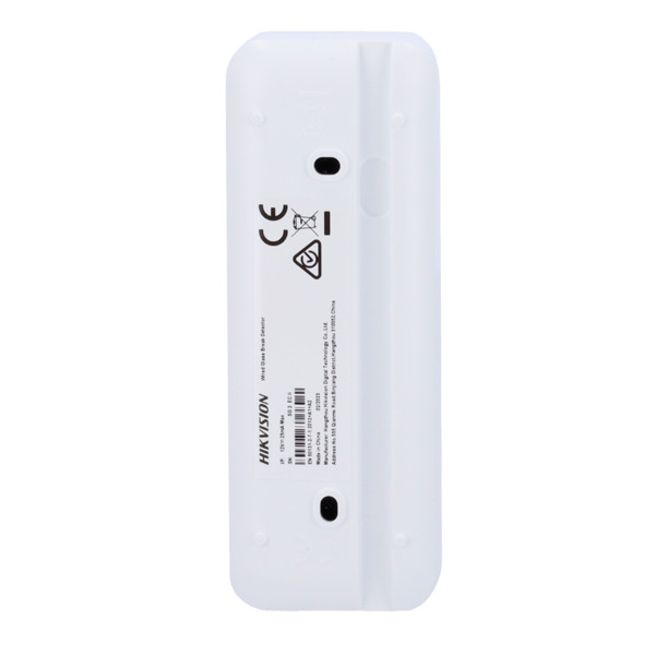 HIKVISION DS-PDBG8-EG2 Detector cableado de rotura de cristal - Alcance detección 8 m / 120 º - Alimentación 9~ 16 VDC - Resiste (3)