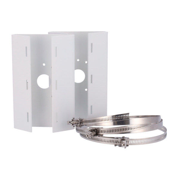 HIKVISION DS-PRB-2200 Soporte para montaje horizontal en poste - Para radar de intrusión - Material de la carcasa: acero - Apto