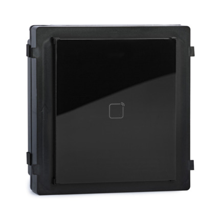 Comprar Hikvision HIK-163 DS-KD-M Módulo lector de proximidad HIKVISION de tarjetas MIFARE para sistema de videoportero. 1 entrada/salida para conexión modular. IP65. Entrada/salida 12V CC.