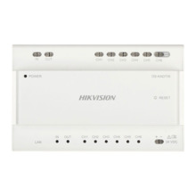Hikvision HIK-183 DS-KAD706-S Distribuidor de vídeo/audio hilos HIKVISION con 6 interfaces en cascada. 6 indicadores de interfaz