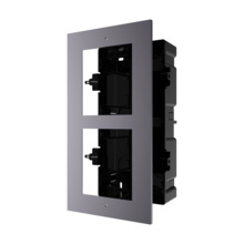 Hikvision HIK-203 DS-KD-ACF2/Plastic Marco HIKVISION para instalar empotrados 2 módulos de sistema de videoportero.