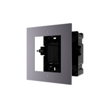 Hikvision HIK-204 DS-KD-ACF1/Plastic Marco HIKVISION para instalar empotrado 1 módulo de sistema de videoportero.