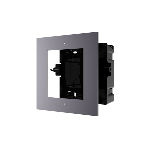 Hikvision HIK-204 DS-KD-ACF1/Plastic Marco HIKVISION para instalar empotrado 1 módulo de sistema de videoportero.