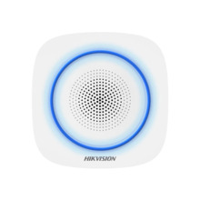Hikvision HIK-275 DS-PS1-I-WE (Blue) Sirena vía radio de interior de la serie AX PRO. Sonido de aviso de armado / desarmado conf