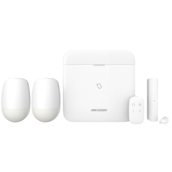 Hikvision HIK-315 KIT AXPRO 4 Kit AX PRO de HIKVISION compuesto por:. 1x Panel de control de 64 zonas vía radio HIK-267 (DS-PWA6