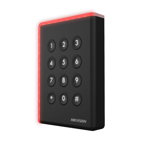 Hikvision HIK-341 DS-K1108AEK Teclado HIKVISION con lector de tarjetas de exterior. Lector de tarjetas EM 125KHz. Zumbador audib