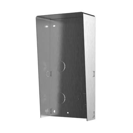 Comprar Hikvision HIK-389 DS-KABD8003-RS2/S Cubierta de lluvia HIKVISION. Se adapta al montaje de dos módulos de videoportero. Protección contra luz solar y lluvia.