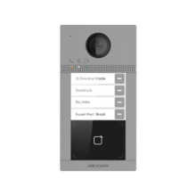 Hikvision HIK-601 DS-KV8413-WME1(C) Estación de videoportero WiFi IP HIKVISION. Cámara de 2MP con suplemento IR y WDR. 4 botones