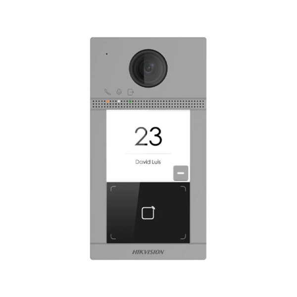 Hikvision HIK-609 DS-KV8113-WME1(C)/Flush Estación de videoportero WiFi IP HIKVISION. Cámara de 2MP con suplemento IR y WDR. 1 b