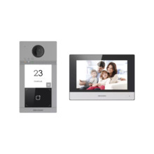Hikvision HIK-658 DS-KIS604-S(C)/Europe BV Kit de videoportero IP HIKVISION compuesto por:. 1x videoportero IP HIK-608 (DS-KV811