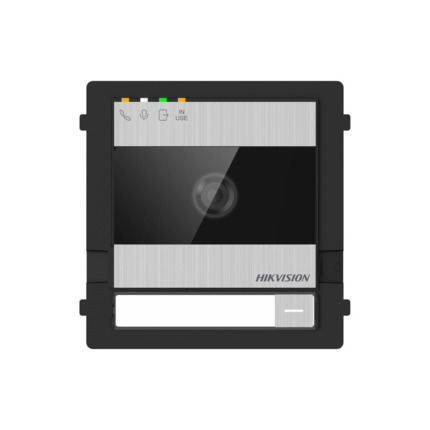 Comprar Hikvision HIK-705 DS-KD7003EY-IME2(O-STD) Estación de videoportero 2 hilos HIKVISION. Cámara de 2MP con suplemento IR y WDR. 1 botón de llamada simple o doble (ajustables libremente). Incorpora micrófono y altavoz. Hasta 2000 usuarios. 2 entradas