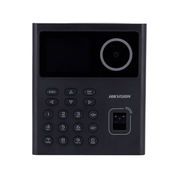 Hikvision HIK-712 DS-K1T320EX Terminal de control de accesos HIKVISION. Pantalla LCD de 2,4". Cámara de 2MP. Lector de tarjetas