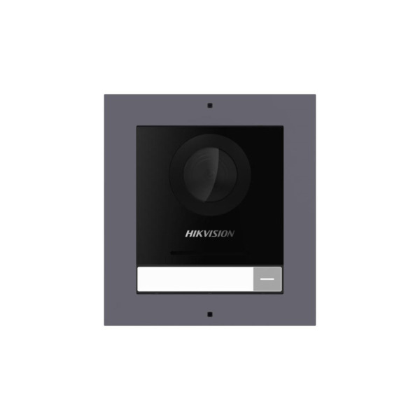 Hikvision HIK-748 DS-KD8003-IME1(B)/Surface Estación de videoportero IP HIKVISION modular. Cámara fisheye de 2MP. 1 botón de lla
