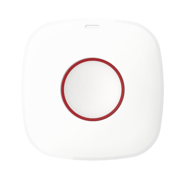 Hikvision HIK-780 DS-PDEB1-EG2-WE(B) Pulsador de emergencia vía radio de un botón de la serie AX PRO. Totalmente configurable a