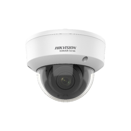 Comprar HIKVISION Hiwatch HIK-147 HWT-D381-Z Domo fijo 4 en 1 Serie HiWatchT de HIKVISION® con iluminación Smart IR de 60 m, antivandálico para exterior. CMOS de 8MP. Salida 4 en 1 (HDCVI/HDTVI/AHD/960H). Óptica motorizada de 2,7 ~ 13,5 mm (108,1°~45,6°)