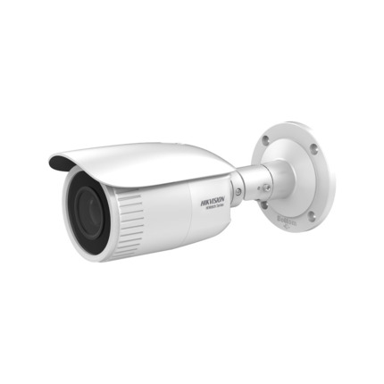 Comprar HIKVISION Hiwatch HIK-620 HWI-B620HA-Z Cámara IP HiWatchT de HIKVISION®. 2MP@25/30ips, H.265+/H.265. ICR, 0,005 lux, Smart IR 50m. Óptica motorizada 2,8~12 mm. WDR digital. Detección de movimiento 2.0. Ranura MicroSD, RJ45, Onvif, IP67, 3AXIS. 12