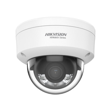 Comprar HIKVISION Hiwatch HIK-622 HWI-D129HA-M Domo IP ColorVu HiWatchT de HIKVISION®. 2MP@25/30ips, H.265+/H.265. Color 24h, 0,001 lux, Smart Light 30m. Óptica fija de 2,8 mm. WDR digital. Detección de movimiento 2.0. RJ45, Onvif, IP67, IK08, 3AXIS. 12V