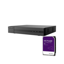 HIKVISION Hiwatch HIK-695-1TB HWD-7104MH-G4(E)-1TB DVR 5 en 1 Serie HiWatchT de HIKVISION®. H.265 Pro+/H.265 Pro. 4 canales BNC