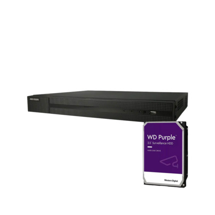 Comprar HIKVISION Hiwatch HIK-700-3TB HWN-5216MH-16P(D)-3TB NVR de 16 canales Serie HiWatchT de HIKVISION®. Formato H.265+. Grabación hasta 12MP. 160/160Mbps de entrada/salida. Salidas HDMI 4K y VGA 1080P. Protección perimetral. Reconocimiento facial. De