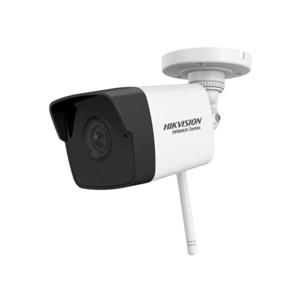 Comprar HIKVISION Hiwatch HIK-799 HWI-B120H-D/W(2.8mm)(E)(HiWatchSTD)/KIT Cámara IP WiFi HiWatch de 2MP. Óptica fija de 2,8?mm. 0,005 lux. IR hasta 30?m. Compresión H.265+. WiFi 2,4?GHz hasta 120?m. Micrófono integrado. WDR 120?dB. Grabación en NAS. App