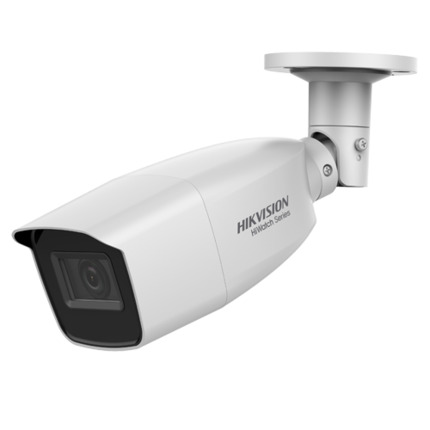 Comprar HIKVISION Hiwatch HIK-83N HWT-B323-Z Cámara bullet 4 en 1 Serie HiWatchT de HIKVISION® con iluminación Smart IR de 70 m para exterior. CMOS de 2MP. Salida 4 en 1 (HDCVI/HDTVI/AHD/960H). Óptica motorizada de 2,7~13,5 mm (102,4°~31°). Filtro ICR. O