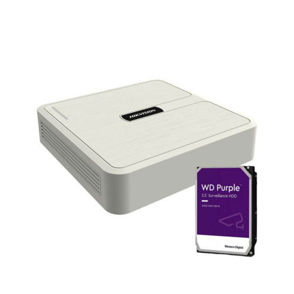 Comprar HIKVISION Hiwatch HIK-95N-1TB HWN-2104H-4P(C)-1TB NVR IP de 4 canales Serie HiWatchT de HIKVISION®. Codificación H.265+/H.265/H.264+/H.264. Visualización de hasta 6MP. Grabación 6MP, 4MP, 3MP, 1080P, UXGA, 720P, VGA, 4CIF, DCIF, 2CIF, CIF, QCIF.