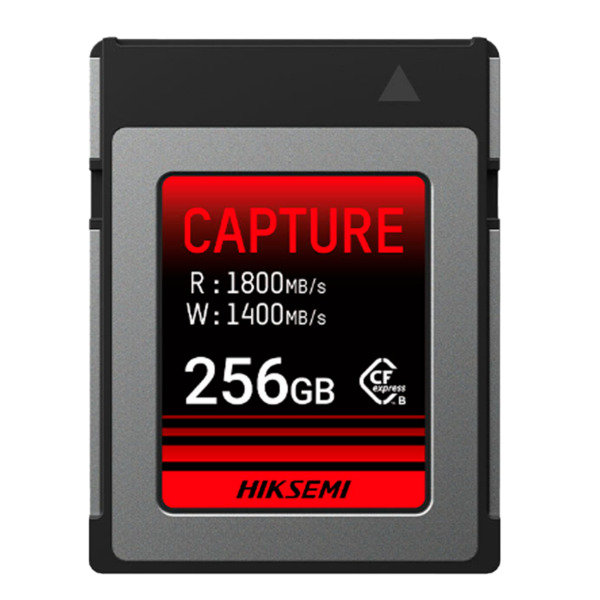 HIKVISION HS-CFE-E300(STD)/256G/CAPTURE/W Tarjeta de memoria Hikvision - CFExpress Tipo B | Capacidad 256 GB - Alta velocidad es