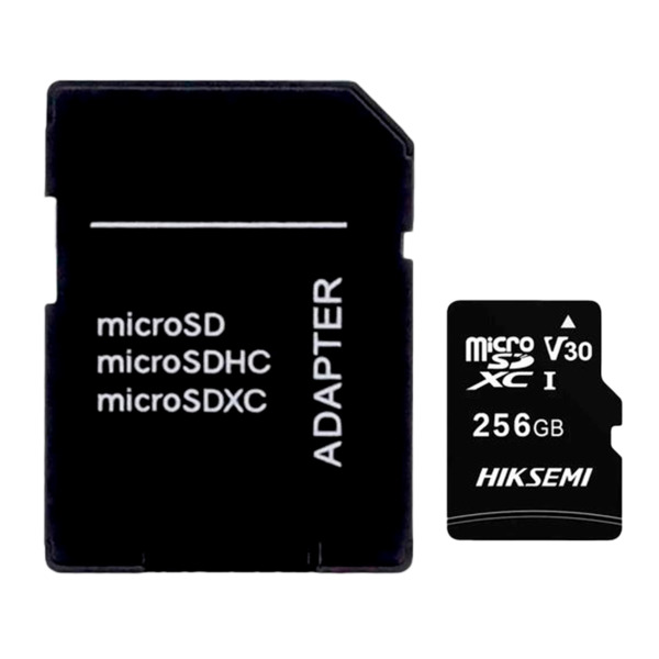 HIKVISION HS-TF-C1STD-256G Tarjeta de memoria con adaptador Hikvision - Capacidad 256 GB - Clase 10 | Velocidad escritura 20MB/