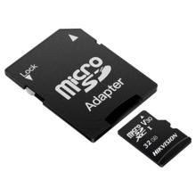 HIKVISION HS-TF-C1STD-32G-A Tarjeta de memoria con adaptador Hikvision - Capacidad 32 GB - Clase 10  | Velocidad escritura 20 MB
