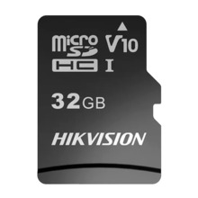 HIKVISION HS-TF-C1STD-32G Tarjeta de memoria - Capacidad 32 GB - Clase 10  | Velocidad escritura 15 MB/s - Hasta 200 ciclos de e