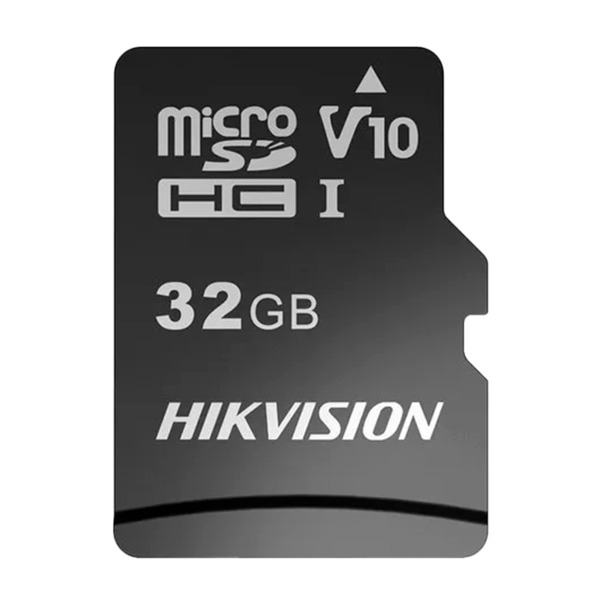 HIKVISION HS-TF-C1STD-32G Tarjeta de memoria - Capacidad 32 GB - Clase 10 | Velocidad escritura 15 MB/s - Hasta 200 ciclos de e