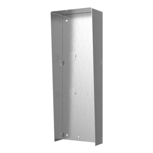 HIKVISION INTERCOM DS-KABD8003-RS3/S Visera Protectora de lluvia para videoportero 3 módulos Acero inoxidable Superficie Hikvisi