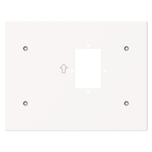 HIKVISION INTERCOM DS-KABH7300-S/Handset Soporte de superficie - Cubre las marcas de instalación anteriores - Específico para vi