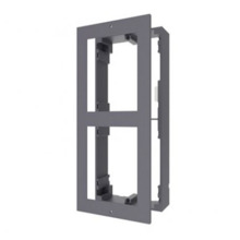 HIKVISION INTERCOM DS-KD-ACW2 Caja de registro en superficie para 2 módulos de videoportero Aluminio Hikvision