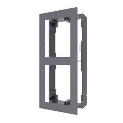 Comprar HIKVISION INTERCOM DS-KD-ACW2 Caja de registro en superficie para 2 módulos de videoportero Aluminio Hikvision