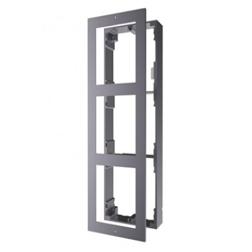 HIKVISION INTERCOM DS-KD-ACW3 Caja de registro en superficie para 3 módulos de videoportero Aluminio Hikvision