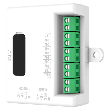 Comprar HIKVISION INTERCOM DS-KD-AL8 Módulo extensor de entradas de alarma - 8 canales de entrada de alarma - 1 canal de salida de 12 VDC - Conexión RS485 - Compatible con videoportero modular Hikvision - Conexión de extensores en cascada
