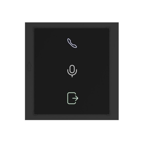 HIKVISION INTERCOM DS-KD-IN Módulo indicador de puerta abierta y llamada para videoportero modular IP superficie/empotrado Hikvi (1)