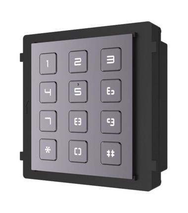 Comprar HIKVISION INTERCOM DS-KD-KP Módulo de apertura con teclado para videoportero IP modular superficie/empotrado Hikvision