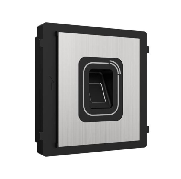 HIKVISION INTERCOM DS-KD-MFB/S Módulo extensión videportero lector de huellas y tarjetas MF 13,56 MHz Acero inoxidable (1)