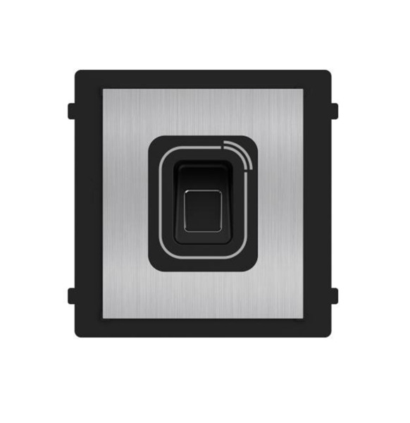 HIKVISION INTERCOM DS-KD-MFB/S Módulo extensión videportero lector de huellas y tarjetas MF 13,56 MHz Acero inoxidable