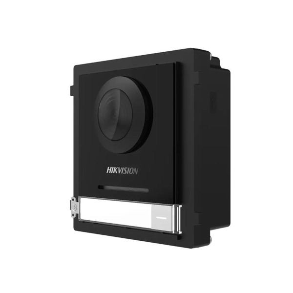 HIKVISION INTERCOM DS-KD8003Y-IME2 Videoportero modular dos hilos cámara 2MP Ojo pez Botón 2 relés IR Entrada alarma 4CH Audio b