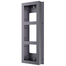 HIKVISION INTERCOM DS-KDE-ACR3 Caja de registro en superficie - Hasta 3 módulos - Compatible con Hikvision - Compatible con Come