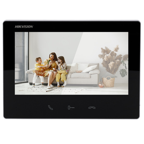 HIKVISION INTERCOM DS-KH7300EY-WTE2 Monitor para videoportero - Pantalla TFT de 7&quot; - Audio bidireccional | LED de estado - (1)