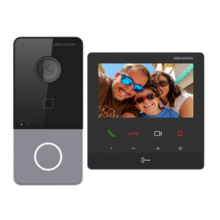 HIKVISION INTERCOM DS-KIS606-P Kit Video Portero IP/WiFi 2MP Monitor 4,3" IP65