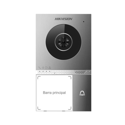 Comprar HIKVISION INTERCOM DS-KV7413EY-IME2 Placa exterior de videoportero HD 2 hilos Cámara 2MP