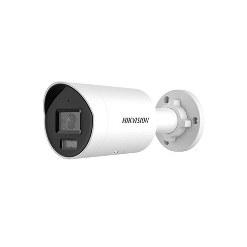 HIKVISION PRO DS-2CD2023G2-IU 2.8 Cámara bullet IP 2Mpx, óptica fija 2.8mm, IR 40m, WDR, SD, Acusense, micrófono incorporado, IP