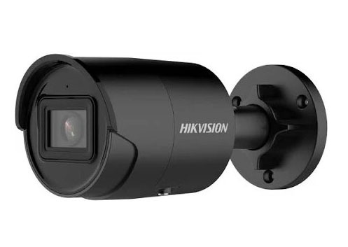 HIKVISION PRO DS-2CD2046G2H-IU(2.8mm)(eF)/BLACK Cámara Bullet IP DarkFighter Detección de movimiento 2.0 Acusense Color Negro