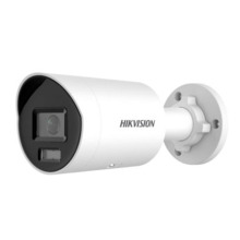 HIKVISION PRO DS-2CD2047G2H-LIU/SL(2.8mm)(eF) Cámara IP mini Bullet Smart Hybrid  IR40 4MP ColorVu 24/7 Facial Audio